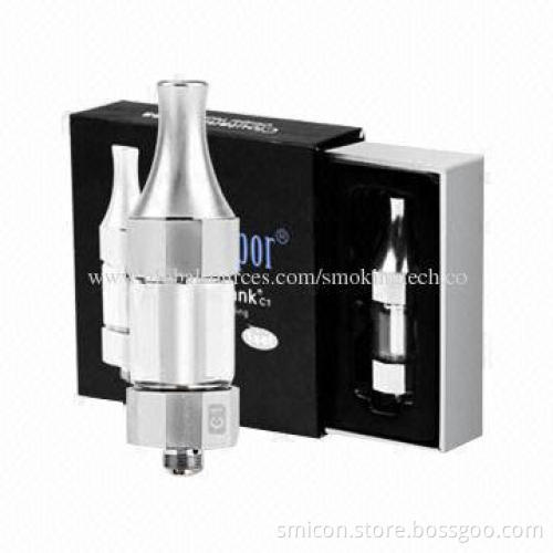 Electronic Cigarette Atomizer with Pyrex Glass & Pure Metal Material